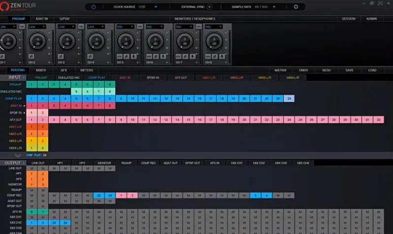 羚羊Zen Tour声卡搭载机架详细视频教程-匠心音频资源网