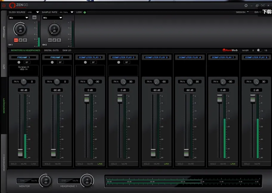 Zen Go 声卡 驱动搭载机架视频教程-匠心音频资源网
