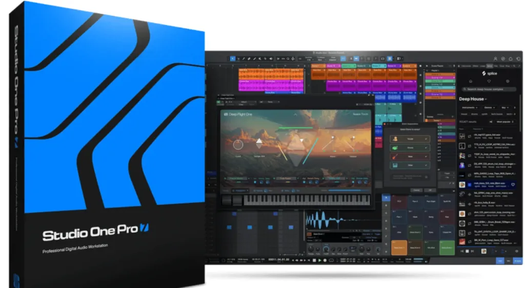 [更新：简体中文正式版]PreSonus Studio One 7 v7.2.0+音频分离+安装教程 [WiN]（265.2MB+1.48GB）-匠心音频资源网