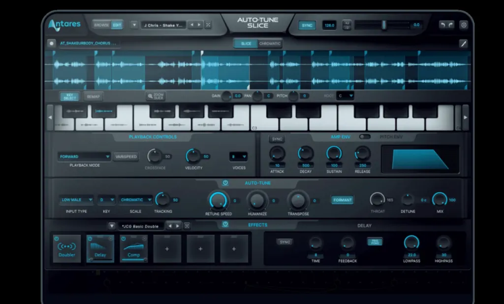 [人声采样合成混合器]Antares Auto-Tune Slice v1.2.0-R2R [WiN]（990Mb）-匠心音频资源网