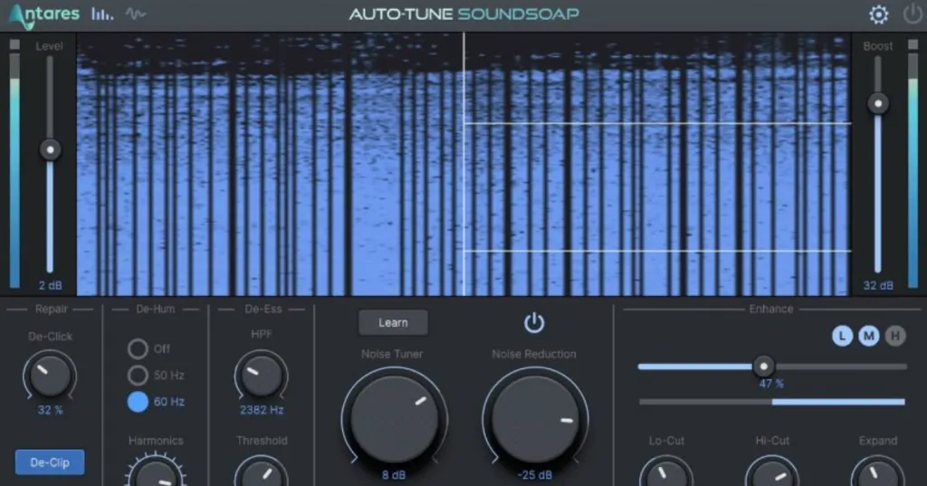 [一键修复人声插件]Antares Auto-Tune SoundSoap v6.0.0 [WIN]（13.2MB）-匠心音频资源网