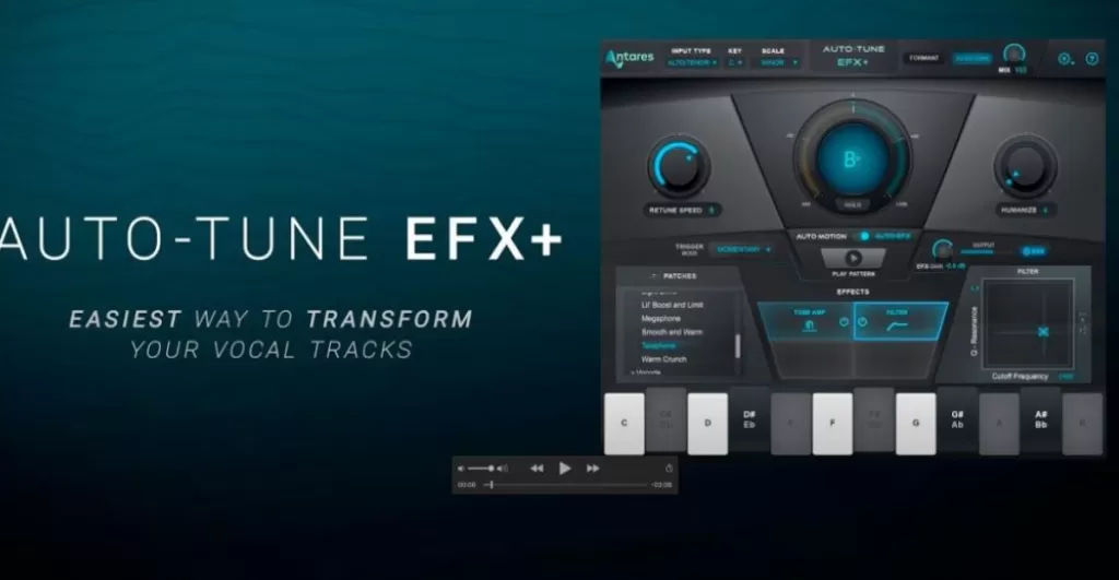 [人声效果处理插件]Antares Auto-Tune EFX+ v10.0 [WiN]（716MB）-匠心音频资源网