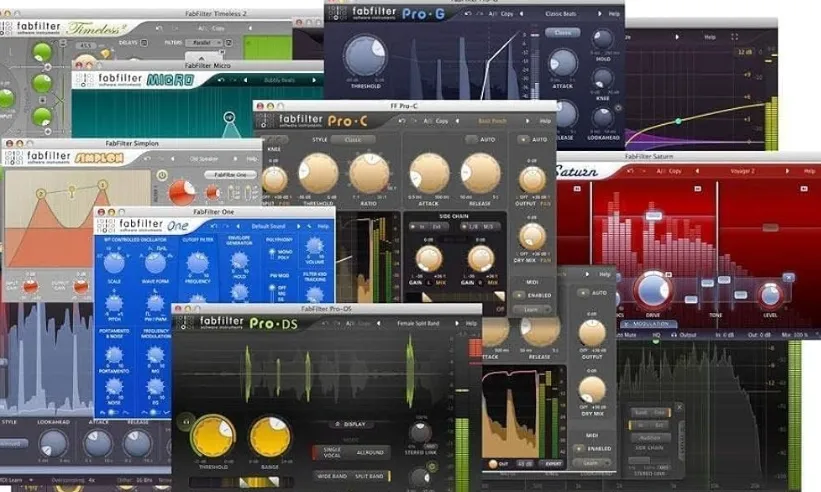 [肥波插件一键安装免激活版] FabFilter Total Bundle 2026.1-V.R [WiN/MAC]（58MB+442MB）-匠心音频资源网