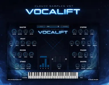 [顶级切片效果插件] Cloudy Samples Vocalift v1.0 [WiN, MacOSX]（72MB）-匠心音频资源网
