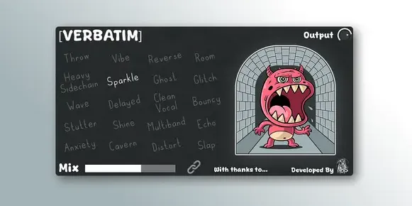 [一键式混响效果器]Mors Verbatim (Reverb Multi FX Plugin) v1.0.0-GTA [WiN, MacOSX]（105MB）-匠心音频资源网