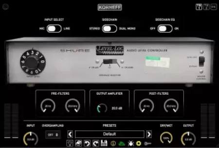 [终极个性压缩器]Korneff Audio Shure Level-Loc v1.0.2 [WiN/MAC]（25.4MB+137.13MB）-匠心音频资源网