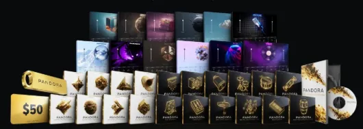 [电子舞曲RnB素材预置套件插件合集] Cymatics PANDORA Production Suite Incl. Expansions RETAiL [WAV, MiDi] [WiN, MacOSX]（3.72GB+4.88GB+5.31GB）-匠心音频资源网