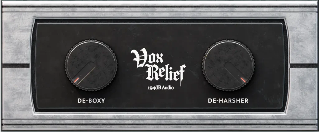 图片[1]-[提升人声清晰度处理插件] 194dB Audio VoxRelief Lite v1.0.0 VST3 AU AAX [WiN, MacOSX]（69.4MB)-匠心音频资源网