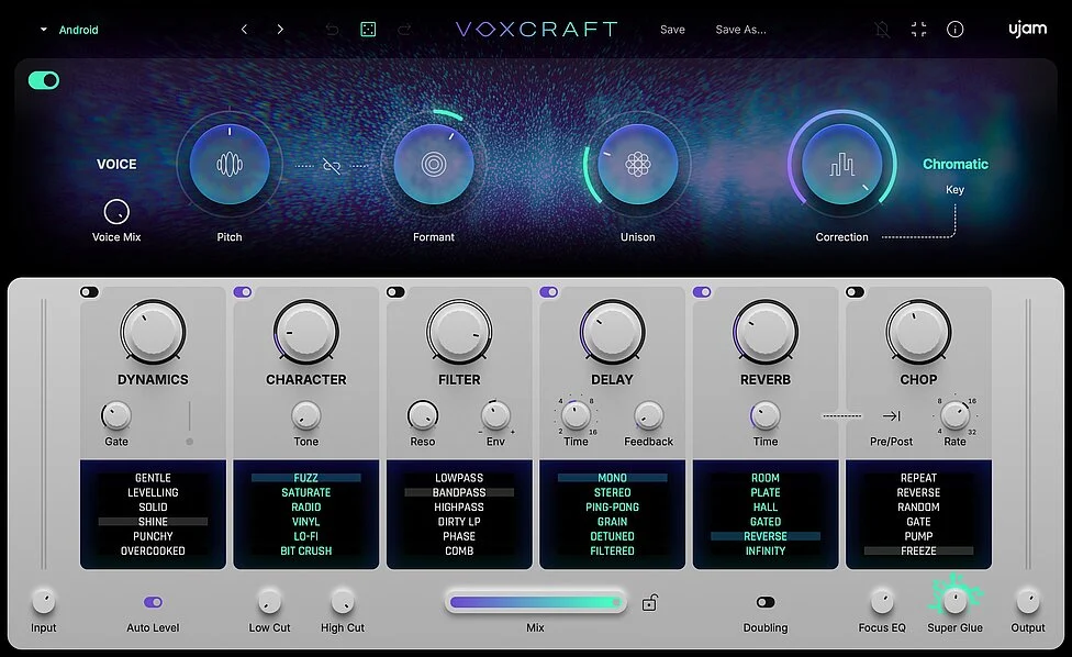 图片[1]-[打造独一无二的声音：人声专用多效果处理器] UJAM VOXCRAFT v1.0.0 [WiN, MacOSX]（61.6MB+284MB)-匠心音频资源网