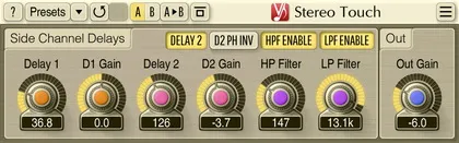 [经典立体声扩展插件] Voxengo Stereo Touch v2.19 VST VST3 AU AAX [WiN, MacOSX]（35.6MB)-匠心音频资源网