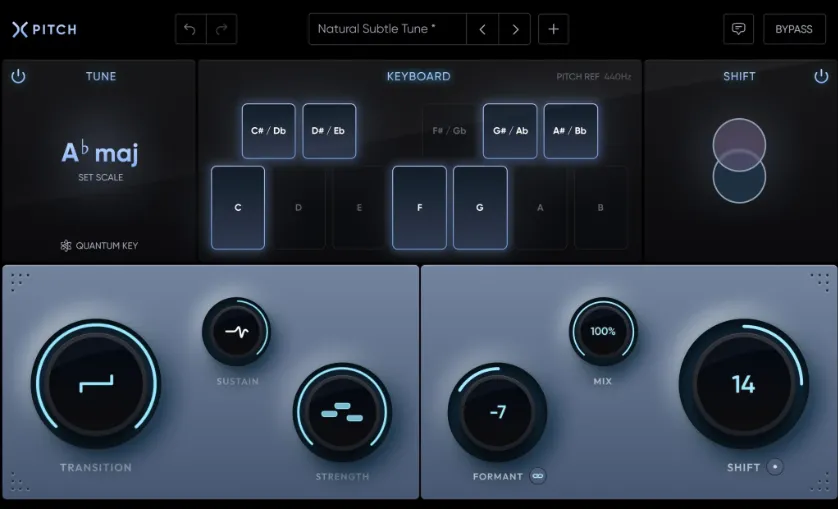 [AI自动专业变声电音插件] Nuro Audio Xpitch v1.5.1 [WiN, MacOSX]（37.66MB+198.5MB）-匠心音频资源网