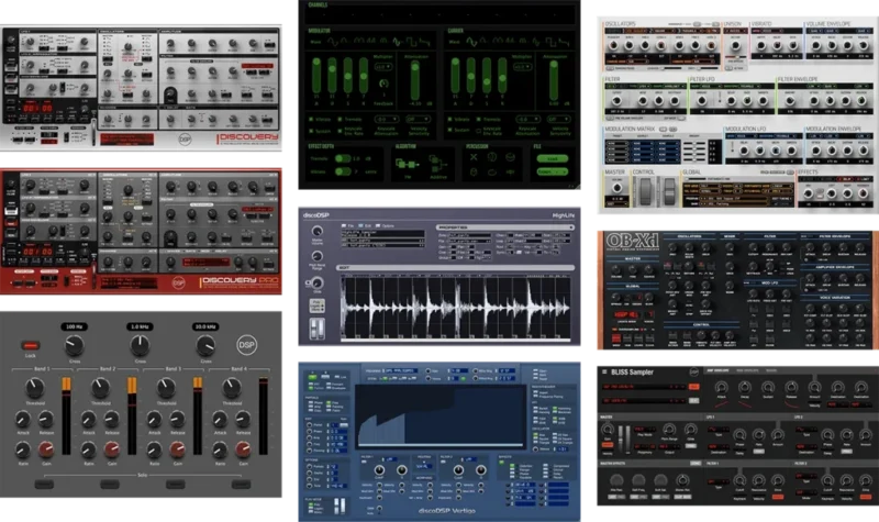 [仿真合成器插件套装合集] DiscoDSP Bundle 2026 Incl Keygen-R2R [WiN]（487MB+）-匠心音频资源网