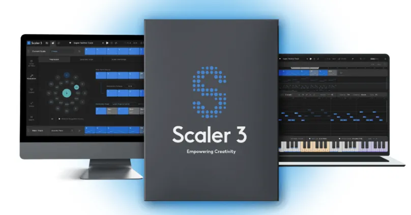 [革命性智能和弦插件] Scaler Music Scaler 3 v3.1.0 [WiN, MacOSX]（1GB+）-匠心音频资源网