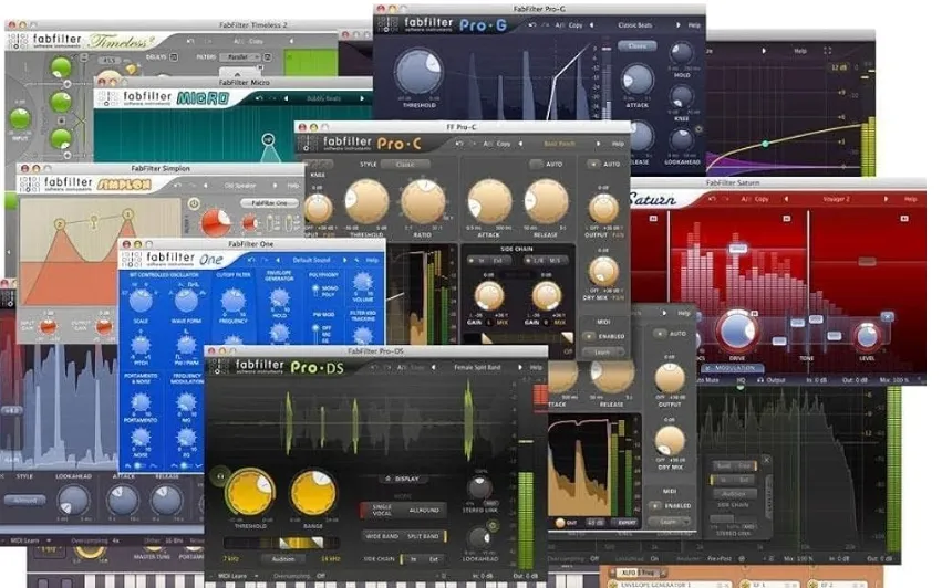 [肥波插件一键安装免激活版] FabFilter Total Bundle 2026.3-V.R [WiN]（59MB）-匠心音频资源网